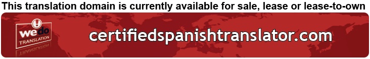 We Do Translation Spanish Certified Document Translator
