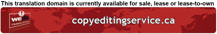 We Do Translation Business Document Copyediting