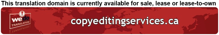 We Do Translation Business Document Copyediting