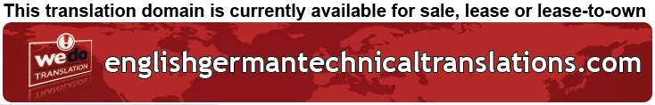We Do Translation English German Technical Document Translation