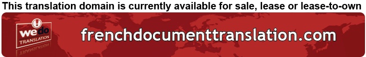 We Do Translation Document Translation