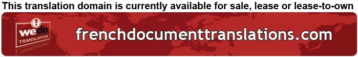 We Do Translation Document Translation