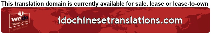 I Do Translation Chinese Document Translation