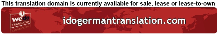We Do Translation German Document Translation