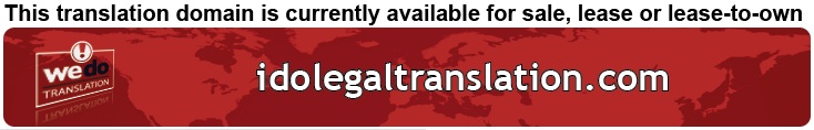We Do Translation Legal Document Translation