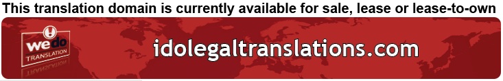 We Do Translation Legal Document Translation
