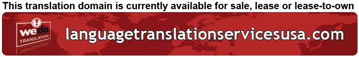 We Do Translation Language Translation
