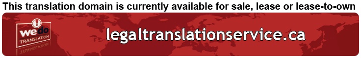 We Do Translation Legal Document Translation