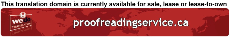 We Do Translation Business Document Proofreading