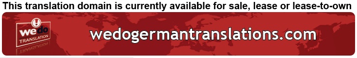 We Do Translation German Document Translation